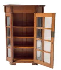 Art Nouveau One-Door Cabinet by H.F. Jansen & Zonen Amsterdam, 1900s